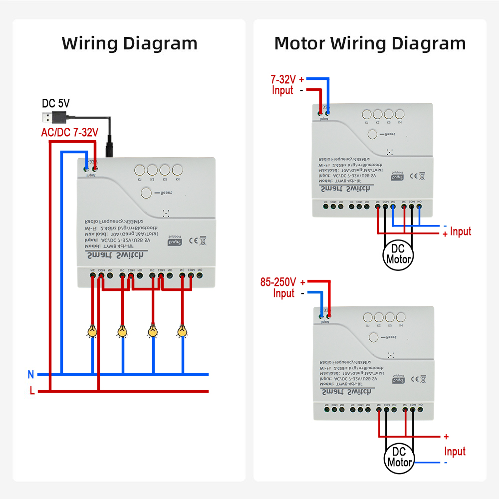Tuya Smart Wifi Motor Switch M - Sonoff Basic recension och pris