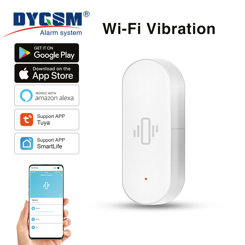 Tuya WiFi Vibration Sensor, Se - Home Assistant Tuya recension och pris