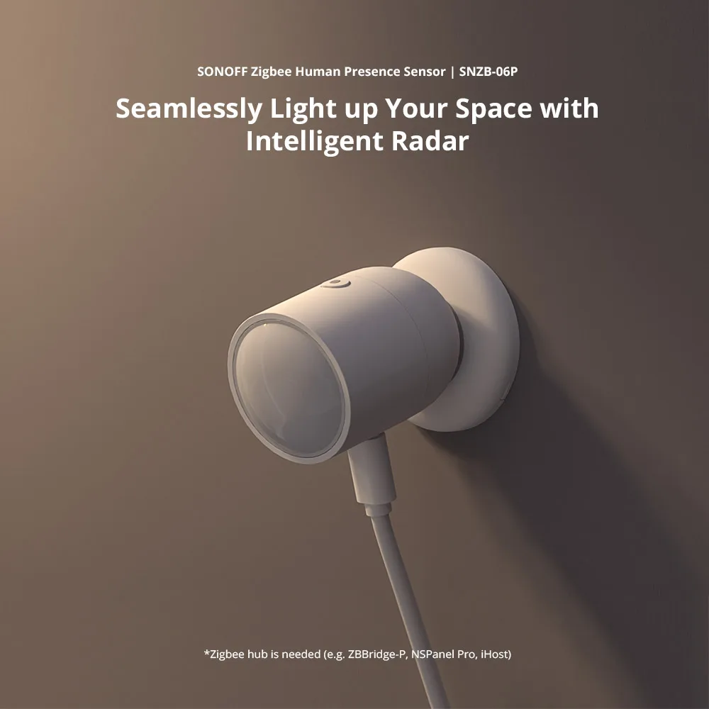 SONOFF SNZB 06P Zigbee Human P - Sonoff Basic recension och pris