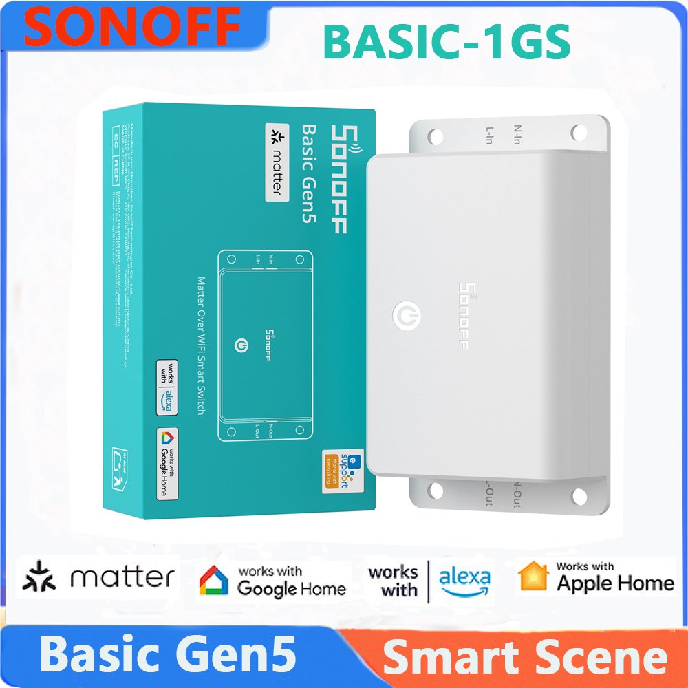 SONOFF Basic Gen5 (BASIC-1GS ) - Sonoff Basic recension och pris