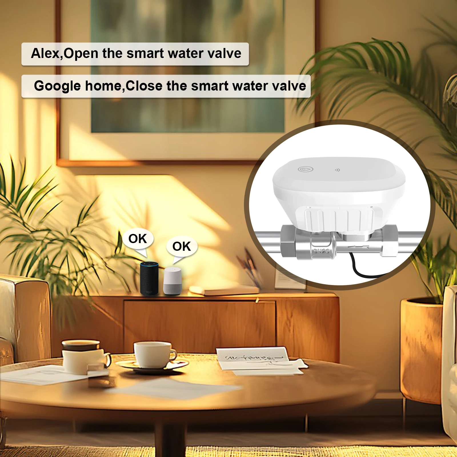 Water Valve WiFi Smart Control - Home Assistant Tuya recension och pris