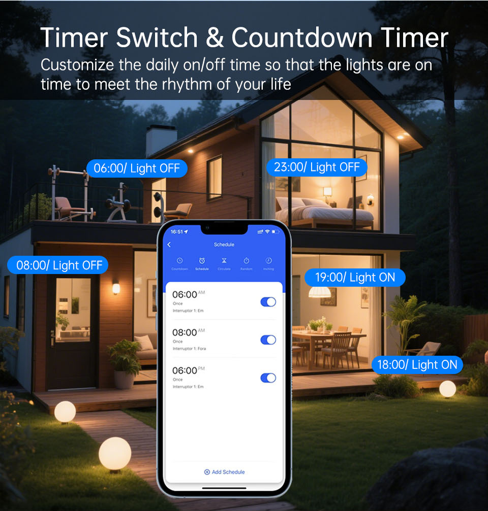 1 2 3 4 Gang WiFi RF 433mhz To - Smart Relay Tuya recension och pris