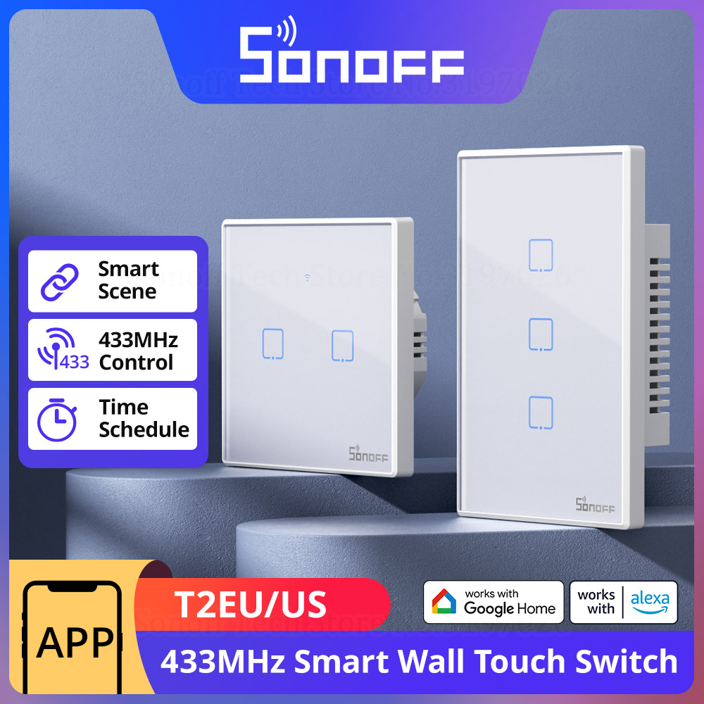 SONOFF T2 EU/US Wall Smart Swi - Sonoff Mini R4 recension och pris