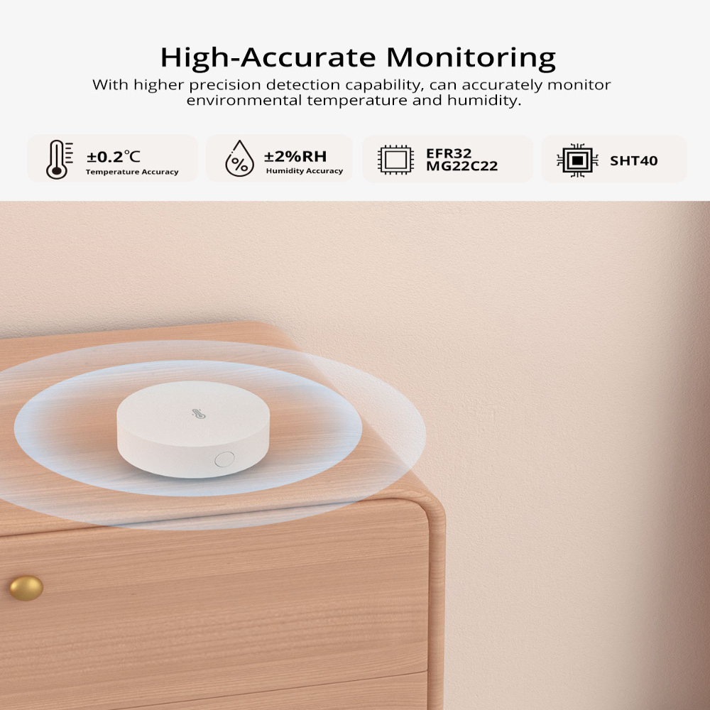 SONOFF SNZB-02P Smart ZigBee T - Sonoff recension och pris