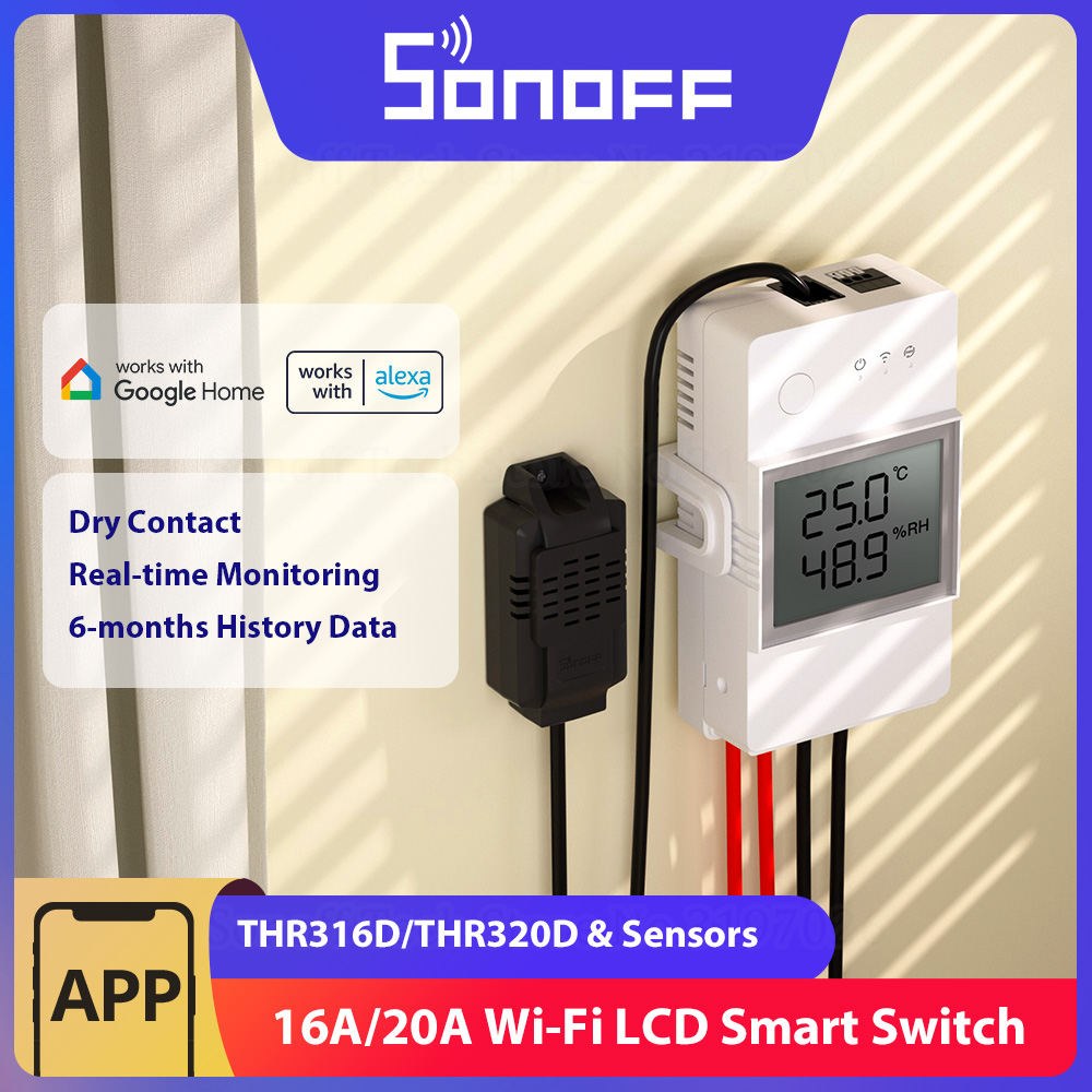 SONOFF THR316D/THR320D Tempera - Sonoff Basic recension och pris