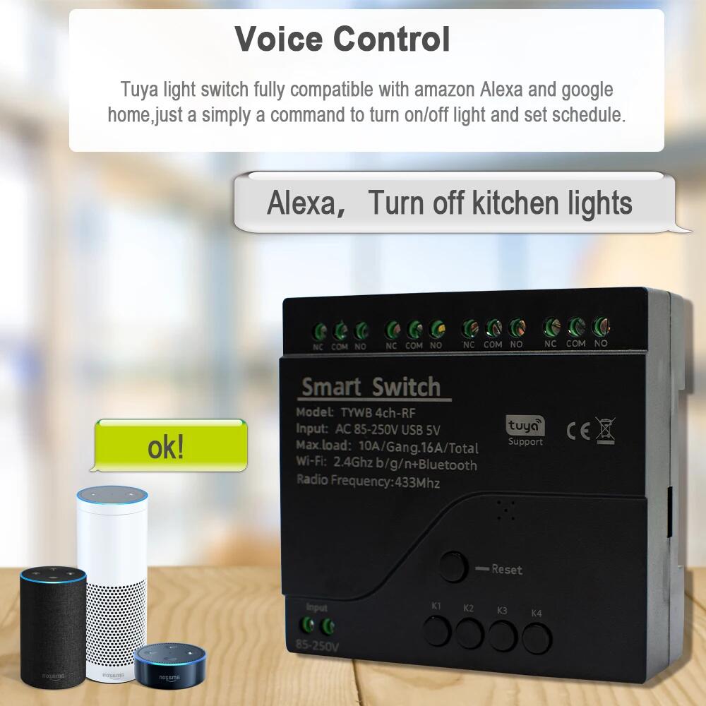 Tuya AC 85-250V 4 Channel Wifi - Sonoff Mini R4 recension och pris