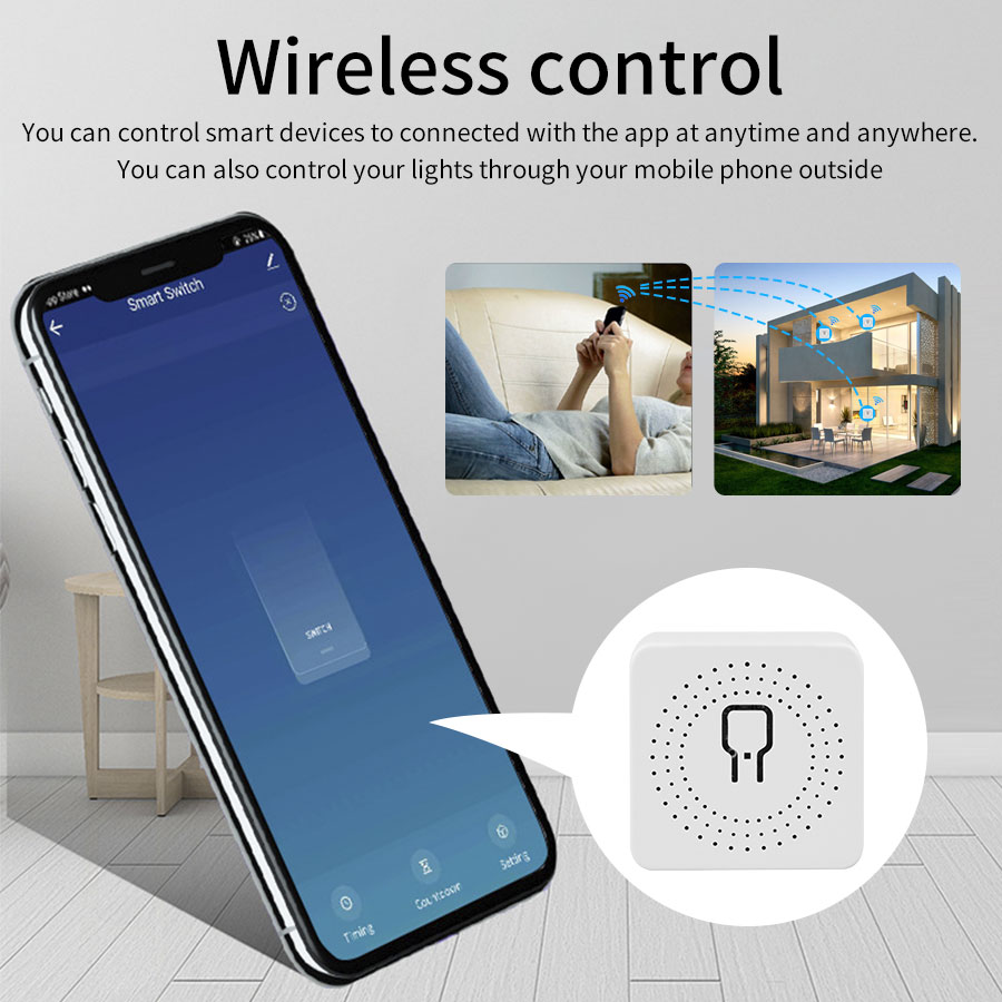 16A/20A WiFi Mini Smart Switch - Sonoff Mini R4 recension och pris