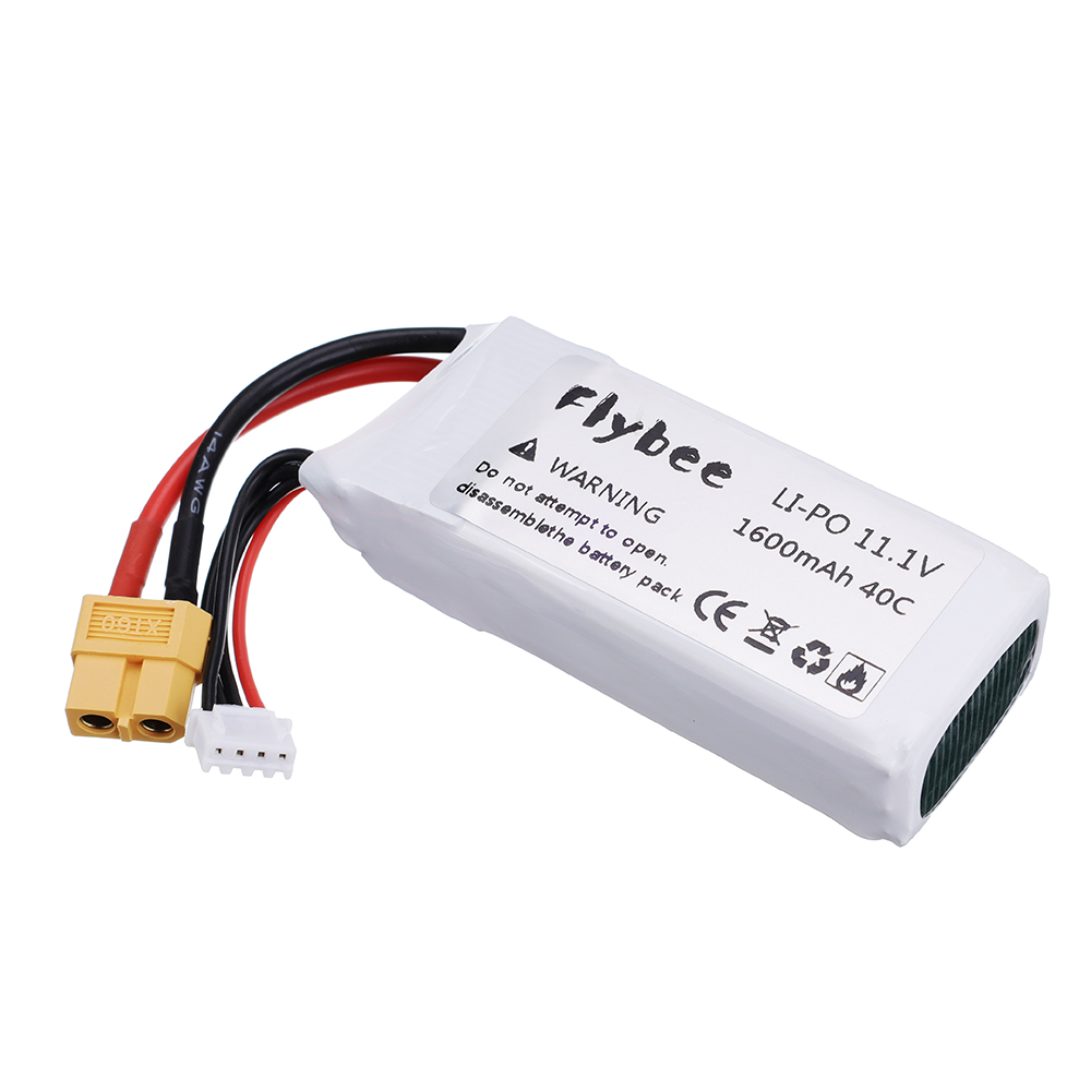 2pcs High Rate 40C 11.1V 1600m - Shelly Plug recension och pris