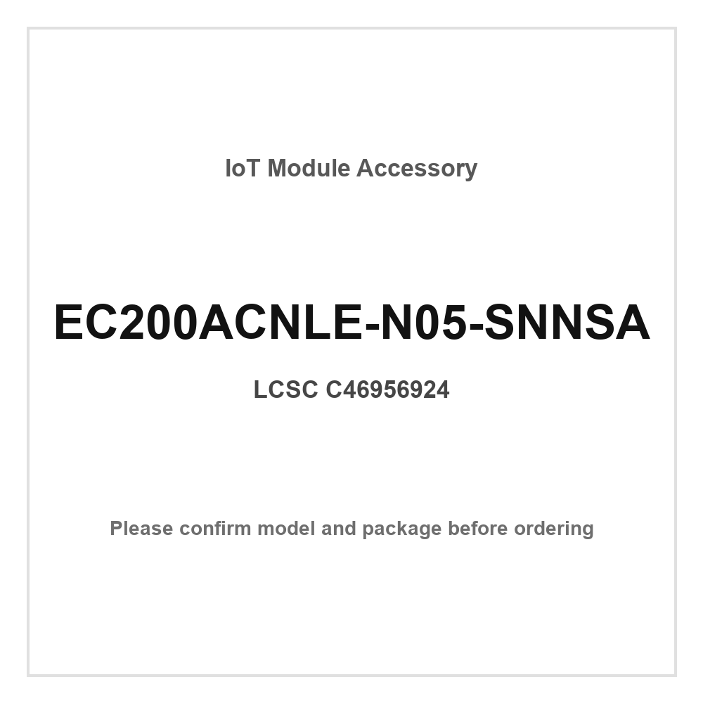 1pcs EC200ACNLE-N05-SNNSA I2C  - Smart Home Module Iot recension och pris
